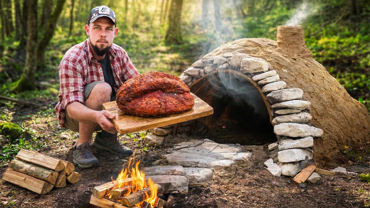 Ultimate Steak Fire🔥 | Solo Outdoor Cooking🌲